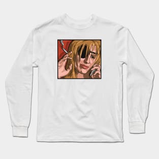 Elle Driver Panel (no Title) (Kill Bill) Long Sleeve T-Shirt